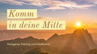 Bestes AT auf Youtube 30 Min Tiefenentspannung Autogenes Training Stressabbau Meditation [upl. by Lachlan]