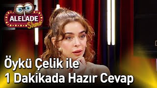 Doğu Demirkol ile Alelade Show 6 Bölüm  Öykü Çelik ile 1 Dakikada Hazır Cevap [upl. by Atsejam]