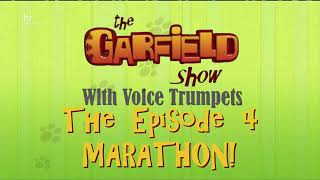 The Main Theme Of The Garfield Show With Voice Trumpets Episode 4 Marathon [upl. by Ahsiel]