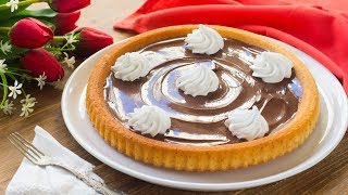 Crostata Morbida alla Nutella  Ricetta Facile e Veloce  55Winston55 [upl. by Animahs]