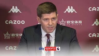 quotIm all inquot  Steven Gerrards first press conference as Aston Villa manager [upl. by Anwahsed]