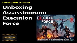 Unboxing Assassinorum Execution Force [upl. by Averil]