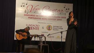 Second Prize Rishona Denica Gomes singing Chuva cover from Mariza [upl. by Carlita]