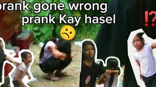 prank Kay hasel umiiyak gone wrong [upl. by Eiffe]