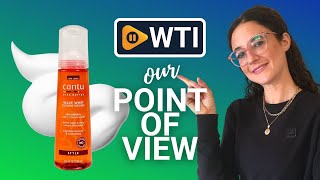 Cantu Wave Whip Curling Mousse  Our Point Of View [upl. by Mechling]