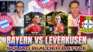 DFB POKAL BAYERN MÜNCHEN vs LEVERKUSEN Squad Builder Battle 🏆🔥 [upl. by Rochette]