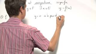 Exercice 4 Injection surjection bijection 00190 [upl. by Cul]