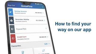 Our app  How to find your way  Capitec [upl. by Htiderem]