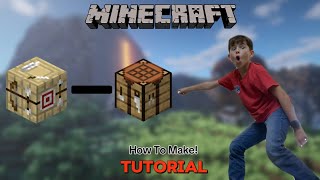 How To Make A Fletching Table In Minecraft gaming tutorial minecraft [upl. by Edivad57]