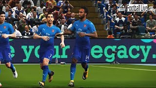 PES 2018  Tottenham vs Arsenal  Aubameyang Mkhitaryan and Kane goals  Gameplay PC [upl. by Lougheed]