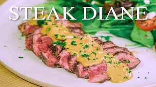 Steak Diane Recipe  How to Make a Steak Diane [upl. by Abagael890]