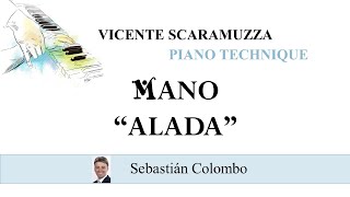 Scaramuzza Piano Technique  Octavas 5  Mano quotaladaquot [upl. by Fairfax]