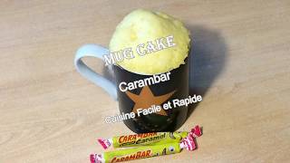 Mug Cake Carambar facile et rapide à faire [upl. by Adolfo]