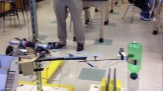 Glastonbury BEST Robotics Team  Practice Round 11292012 [upl. by Ochs827]