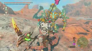 FireBreath Lizalfos Gortram Cliff  The Legend of Zelda Tears of the Kingdom [upl. by Euqirdor]