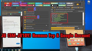 Samsung Galaxy J8 SMJ810Y Remove Google Account  J8 SMJ810Y Bypass Frp  UnlockTool 20221224 [upl. by Anabal]