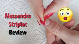 Alessandro Striplac Review  nie wieder Nagellackentferner  seni Nageldesign [upl. by Leesen]