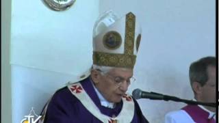 Benedicto XVI habla de la conversión del corazón en su primera homilía en México [upl. by Eisak]