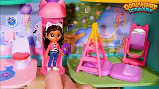 Gabbys Dollhouse Toy Learning Video for Kids [upl. by Goodkin]