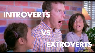 Introverts vs Extroverts FOR KIDS  Adams Answers [upl. by Ahseyk]