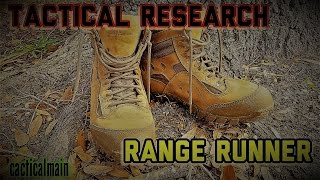 TACTICAL RESEARCH RANGE RUNNER TR555 By Belleville Boots [upl. by Elayor643]