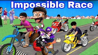 Cartoon car race  Car racing cartoon  Funny cartoons  Viral Constant  Videos [upl. by Nnylyoj]