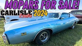 Mopars for Sale at the Spring Carlisle 2024  Classic Car Prices Include Chrysler Dodge amp Plymouth [upl. by Capello]