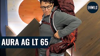 Osprey Aura AG LT 65 Womens Backpack Review [upl. by Ahsilrae]