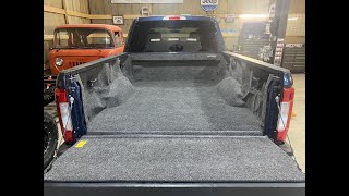 BedRug Installation on a 2019 Ford F250 [upl. by Drusus]