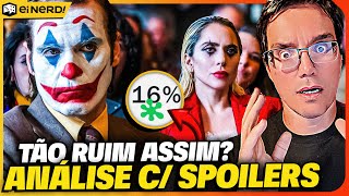 O QUE ACONTECEU CORINGA DELÃRIO A DOIS DEU RUIM  ANÃLISE COMPLETA Com Spoilers [upl. by Enelyw]