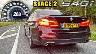 BMW 540i xDrive G30 MHD STAGE 2 0100 100200 0250 POV amp SOUND [upl. by Trofmoc521]