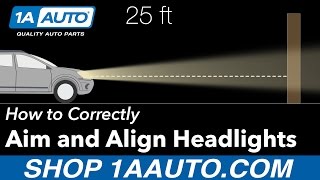 How to Aim and Align your Headlights Correctly [upl. by Alurta735]