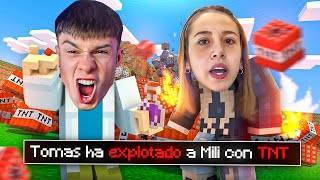 TROLLEANDO A MI NOVIA EN MINECRAFT [upl. by Odey]