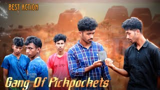 Gang Of Pickpockets  Action video  Twin brothers action scene  Twin bro [upl. by Nyladgam]