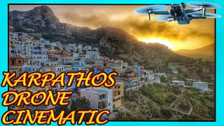 KARPATHOS GREECE view from a Drone Best Beaches and Place [upl. by Modern]