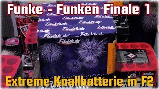 Funke  Funken Finale 1  Die LAUTESTE Salutbatterie in Deutschland  MSD FIrework [upl. by Hsirehc]