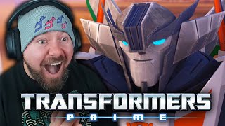 WHEELJACK ARRIVES FIRST TIME WATCHING Transformers Prime Episode 8 REACTION [upl. by Anivlac44]