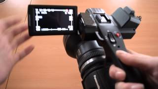 Panasonic ag ac90 video camera quick tutorialwalkaround [upl. by Gathers]