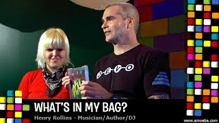 Henry Rollins  Whats In My Bag [upl. by Gnahc]