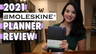 2021 Moleskine Planner Review And Unboxing [upl. by Nosrak]