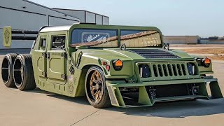 Worlds FIRST 6x6 Humvee Powered by Hellcat Engine [upl. by Bondon404]