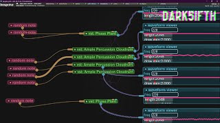 Dark5ifth  BespokeSynth  Surrealistic Transmission Machine Soundscape No 1 [upl. by Dinsdale]