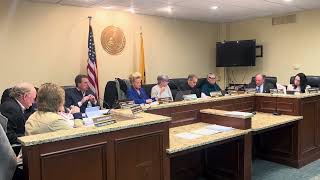 Hopatcong Borough Council Meeting  January 17 2024 [upl. by Euqininod]