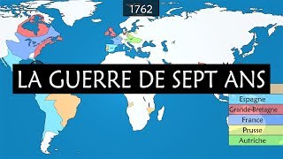 La guerre de Sept Ans  Résumé sur cartes [upl. by Smukler]