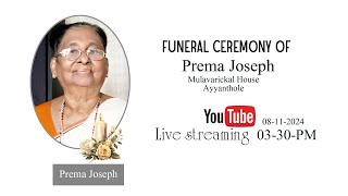 Funeral Ceremony Of Prema Joseph [upl. by Olivero158]