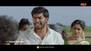 Koogle Kuttappa Tamil Movie  Kuttappavin Comedy Galatta  Tharshan Losliya  aha Tamil [upl. by Lledrac]