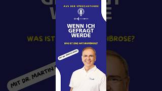 Aus der Sprechstunde Was ist eine Arthrofibrose Dr Martin Rinio [upl. by Bonne]