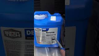 How to read the date of manufacture for DEF Fluid Blue Peak super tech acdelco [upl. by Secilu]