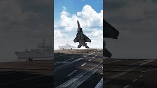 Smooth landing of F15 on Carrier [upl. by Oiruam]