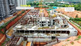 Purva Zenium Construction Status September 2021 [upl. by Federico]